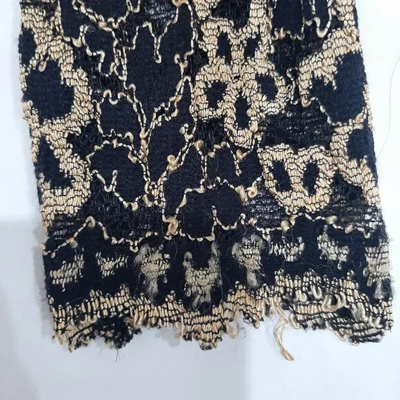 luxury Ann Ferriday vintage lace high neck button up coquette minimalist blouse - Picture 12 of 16